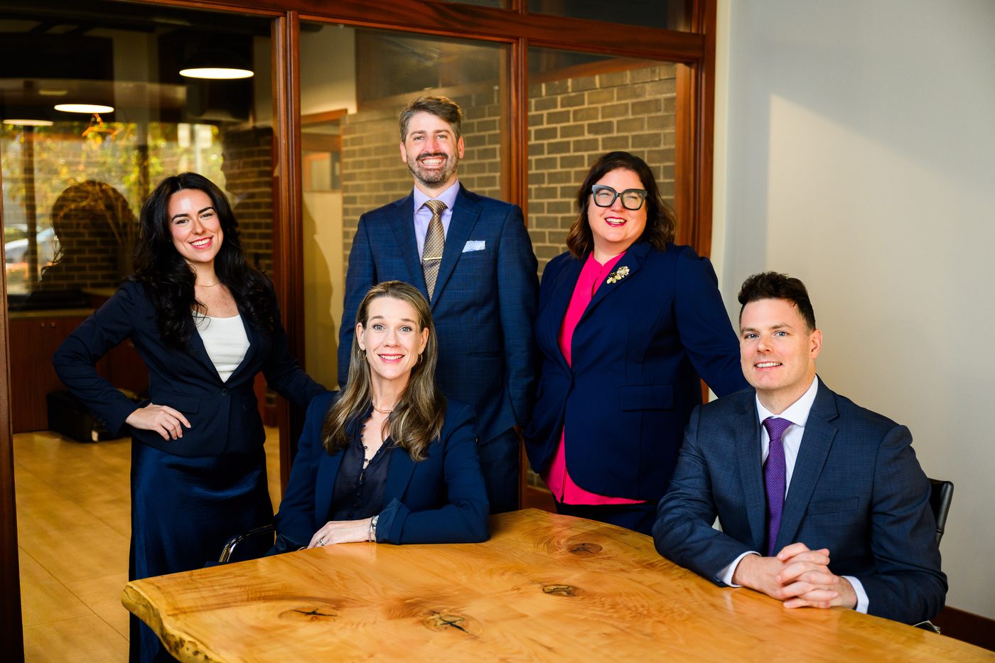 Alina Mal, Matt Clarkson, Jaimee King, Anne Foster, and Sam Smith of Smith Foster King